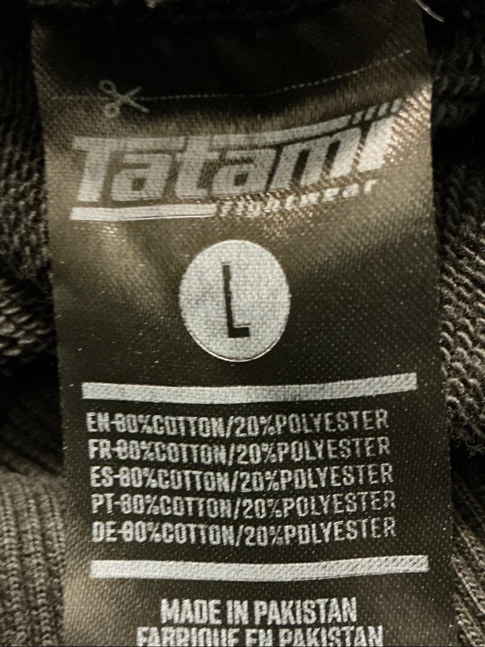 Tatami Men's Black Crewneck Sweatshirt with Logo